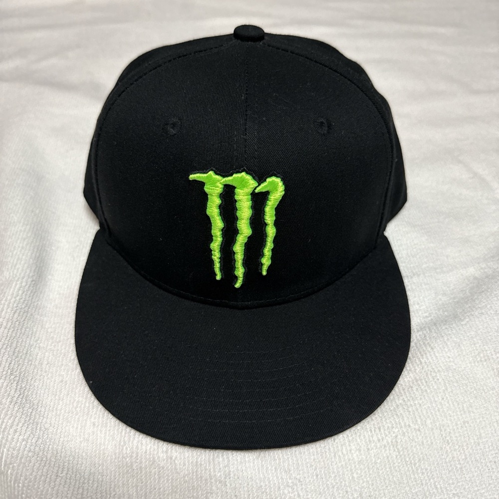 Monster Energy Black Hat with Green Logo